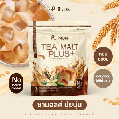 Puiinun - Tea Malt  Mix Plus 225g/15 Sachet Pack