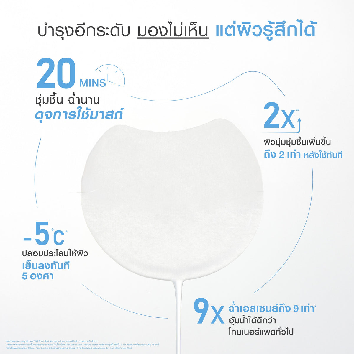 Mizumi - Skin Fit Invisible Pad 80 Sheets