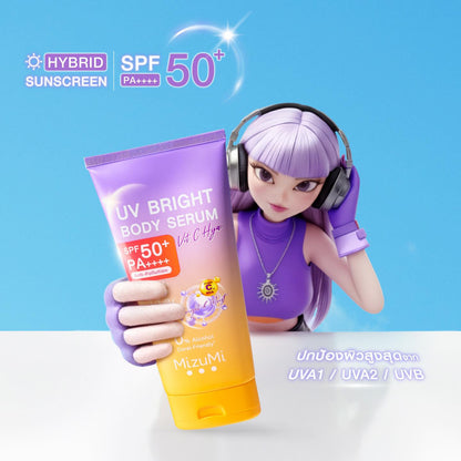 MIZUMI - UV Bright Body Serum Vit C Hya 180ml