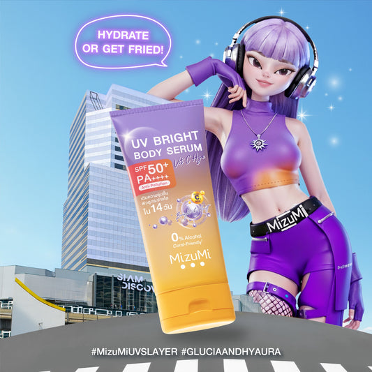 MIZUMI - UV Bright Body Serum Vit C Hya 180ml