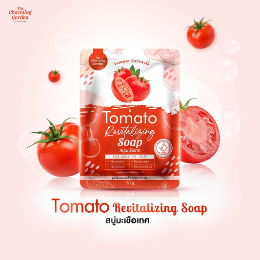 THE CHARMING GARGEN TOMATO REVITALIZING SOAP 50g