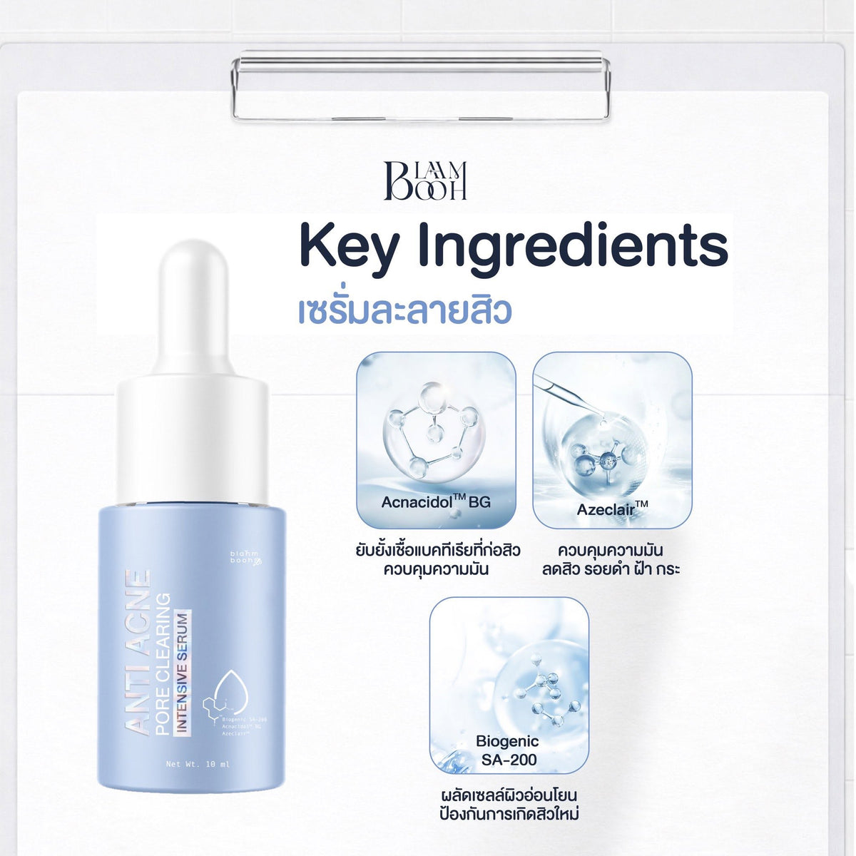 Blahbooh Anti-Acne Pore Cleanser Intensive Serum 20ml