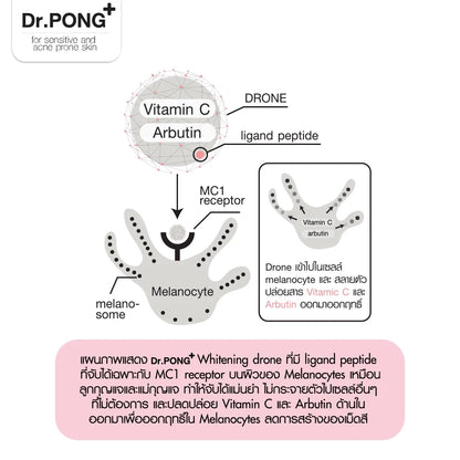 Dr.PONG 28D whitening drone body serum 60ml