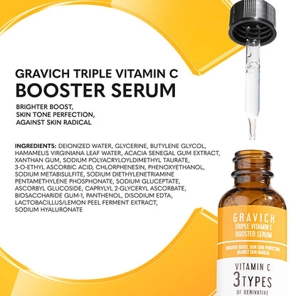Gravich Triple Vitamin C Booster Serum 30ml