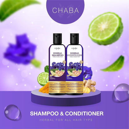 CHABA SHAMPOO & CONDITIONER PACK 2 x 300 ml