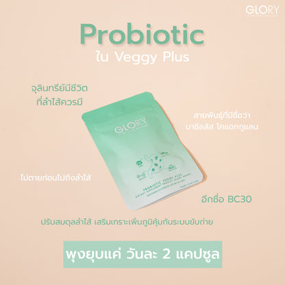 GLORY Veggy Plus 20 Capsules