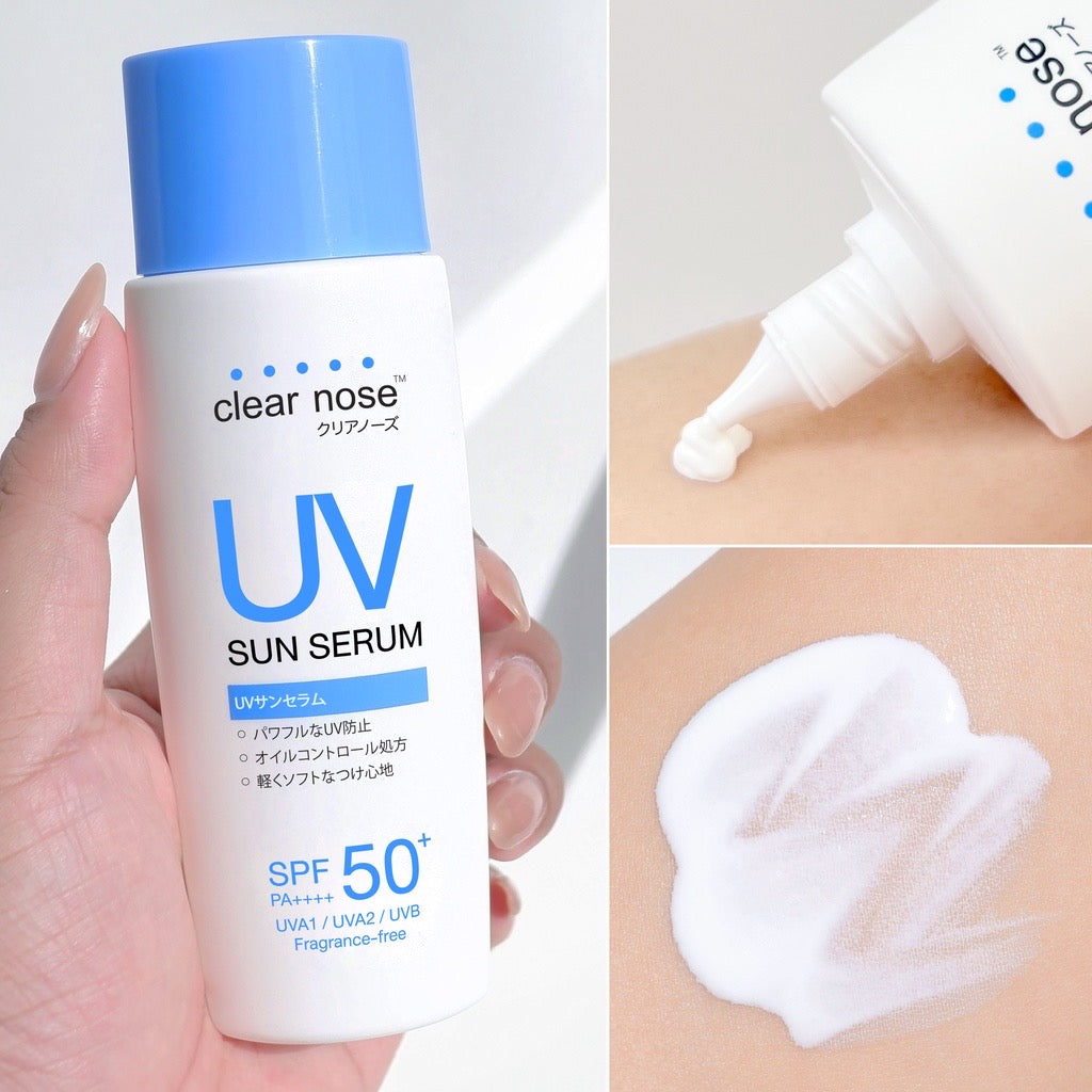 CLEAR NOSE UV Sun Serum SPF50+ PA++++ 80ml