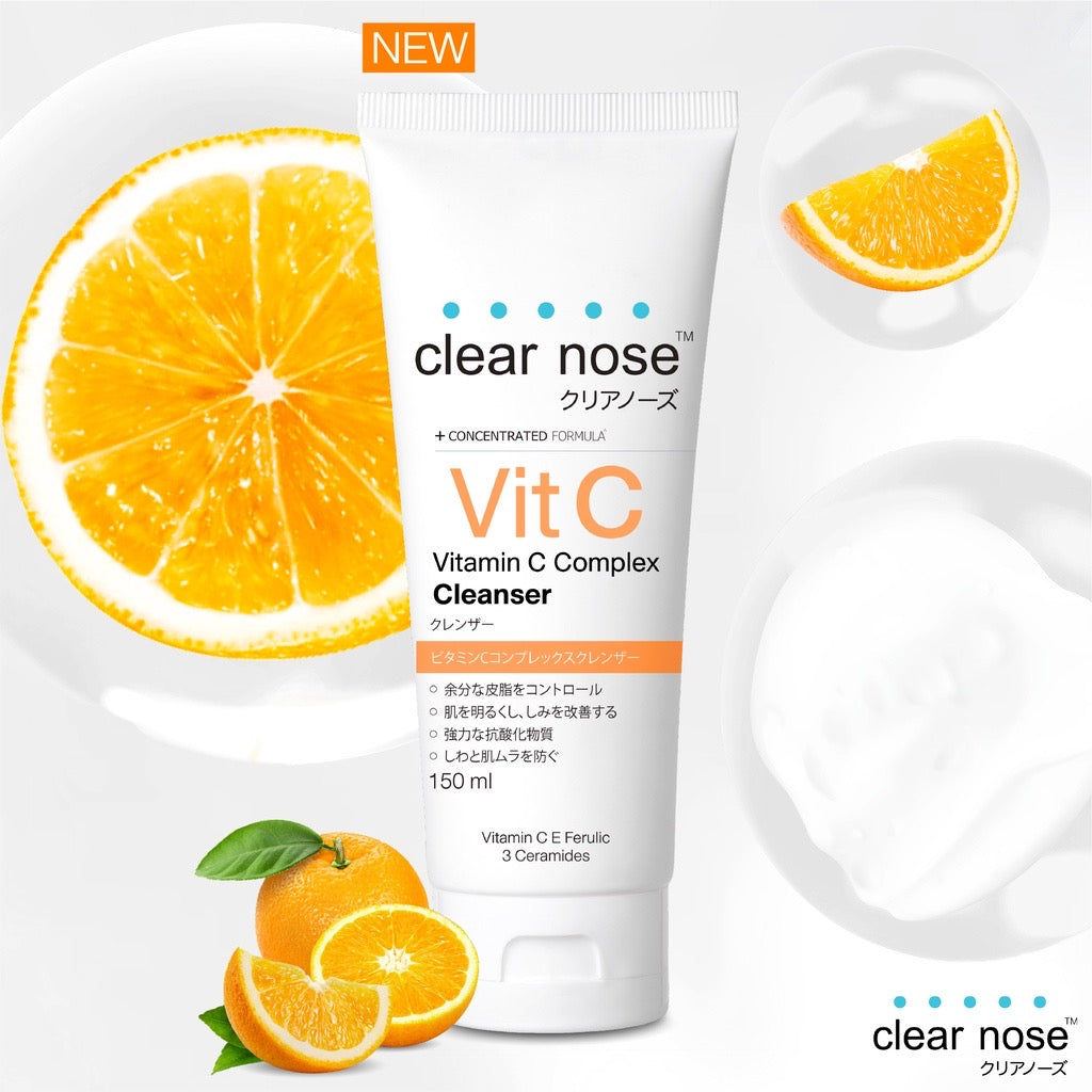CLEAR NOSE Vitamin C Complex Cleanser 150 ml.