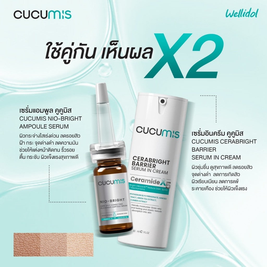 Cucumis Nio-Bright Dark Spot Correcting Rejuvenate Ampoule Serum