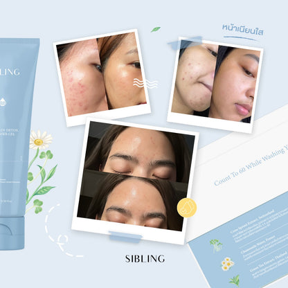 Sibling Daily Skin Detox Cleanser Gel 100ml