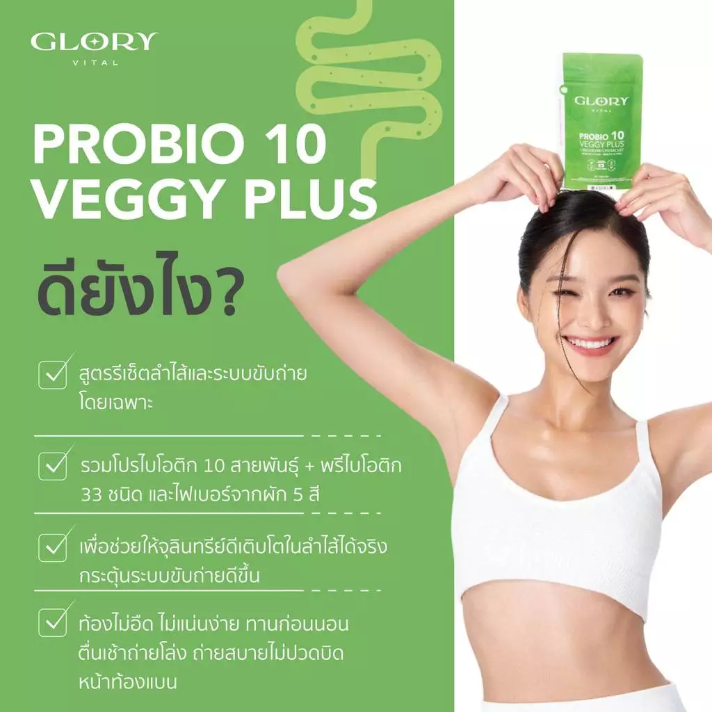 GLORY Veggy Plus 20 Capsules